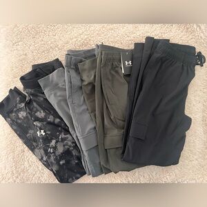 Under armour joggers (lot of 4)